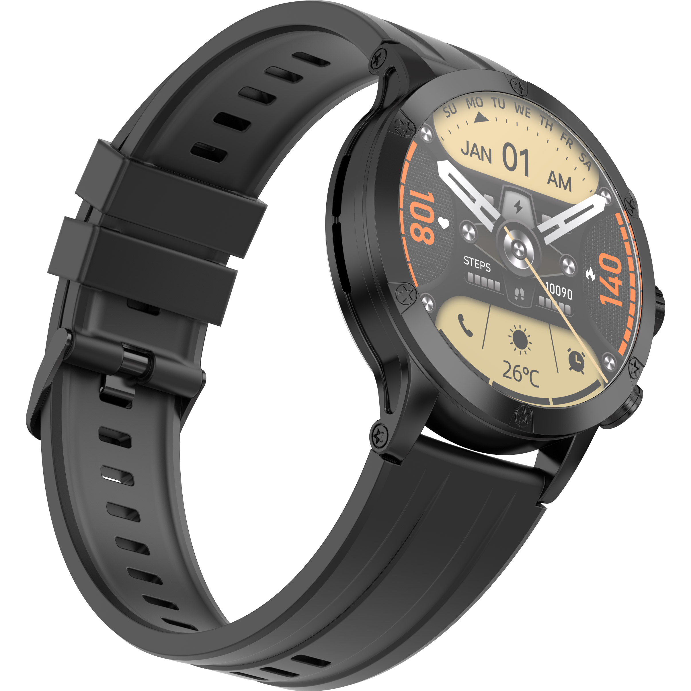 Смарт-часы iMiLab IMIKI Xplorer Pro Black