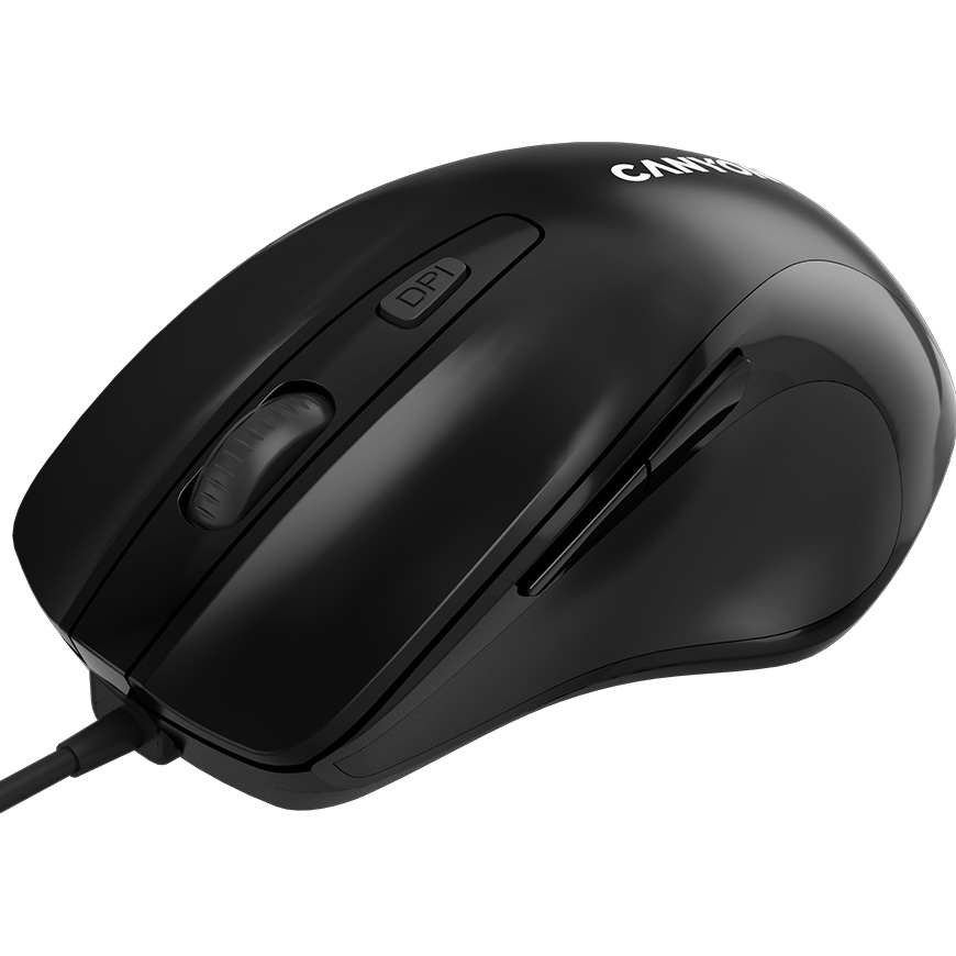 Миша CANYON M-6 Black (CNE-CMS6)