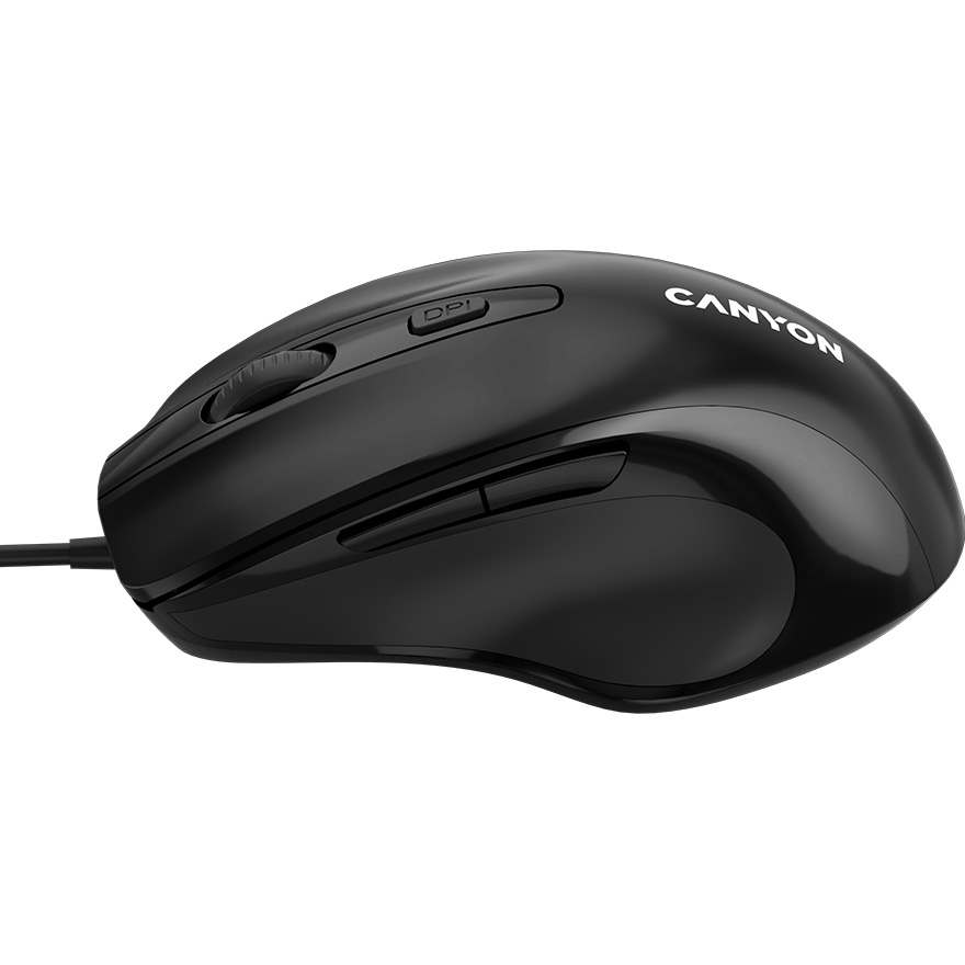 Миша CANYON M-6 Black (CNE-CMS6)