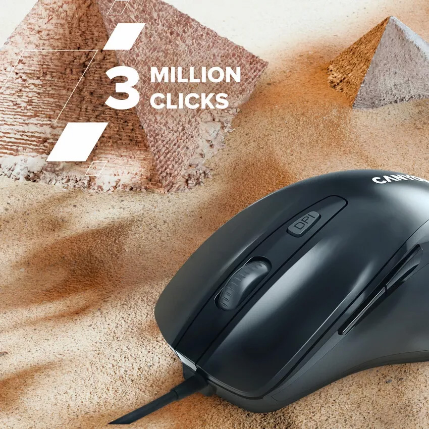 Миша CANYON M-6 Black (CNE-CMS6)