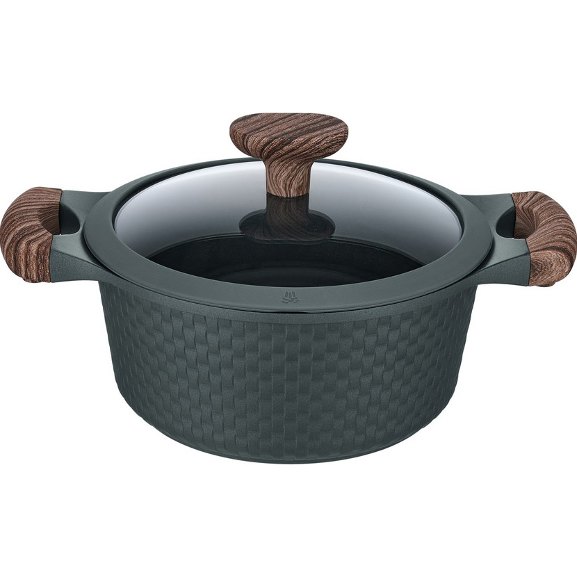 Каструля RESTO Ran Black 2.4л (93901)