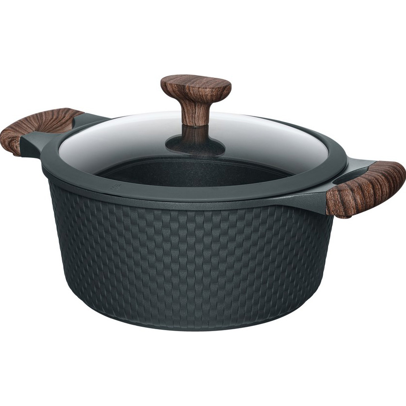 Каструля RESTO Ran Black 4.2л (93903)