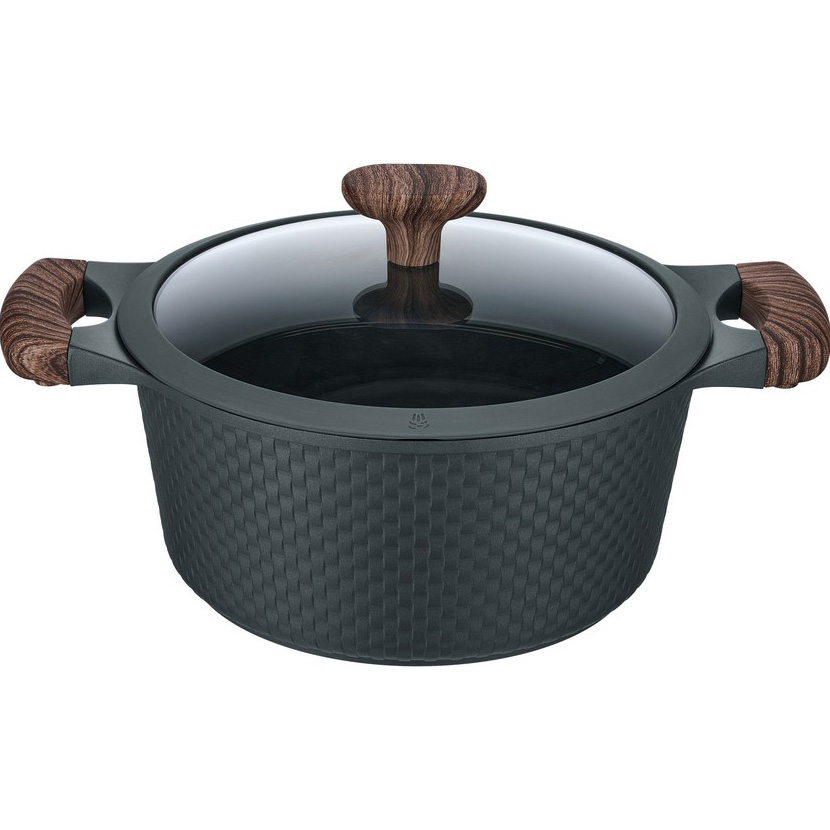 Каструля RESTO Ran Black 4.2л (93903)