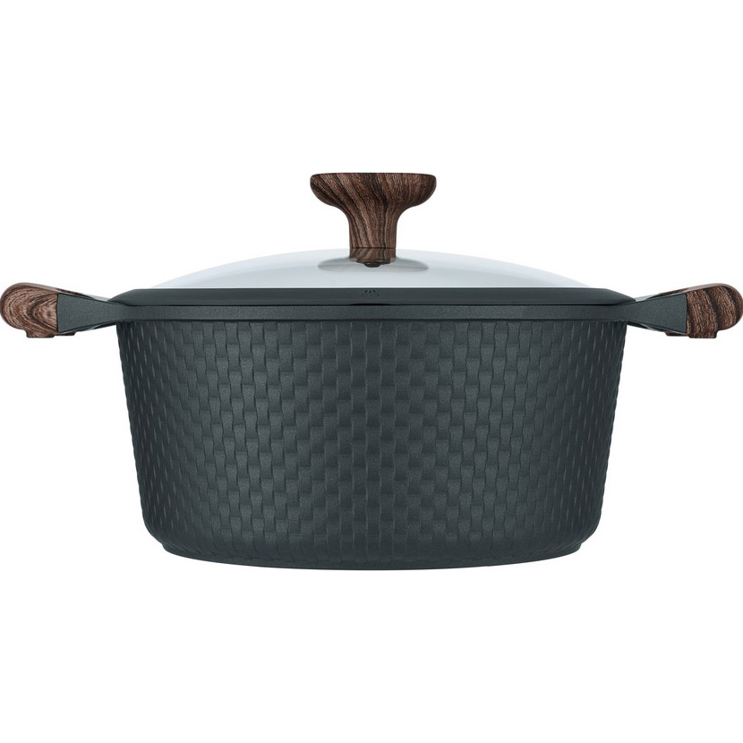 Каструля RESTO Ran Black 4.2л (93903)