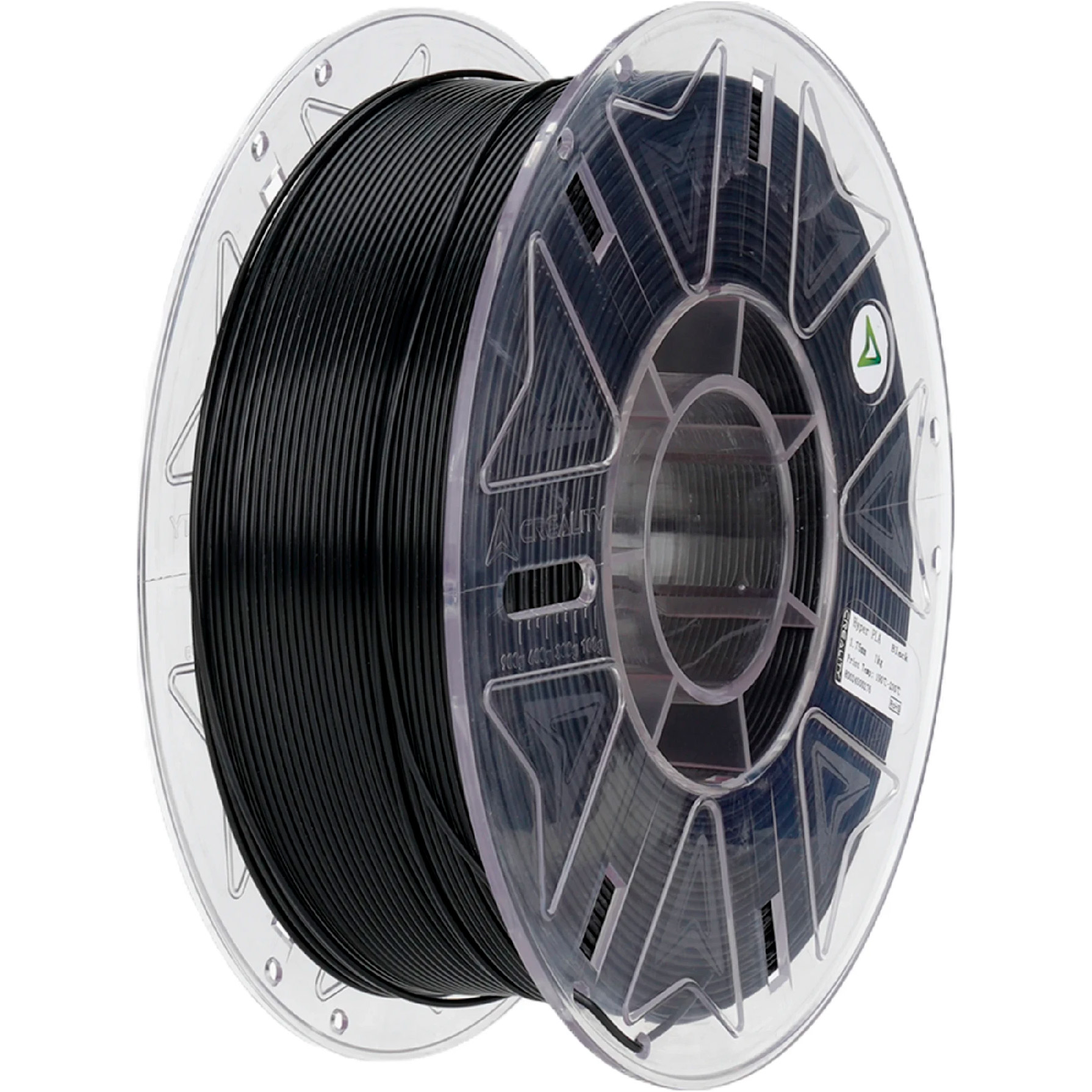 Пластик (філамент) для 3D принтера CREALITY Hyper PLA RFID 1.75mm, 1кг, Black (3301010406)