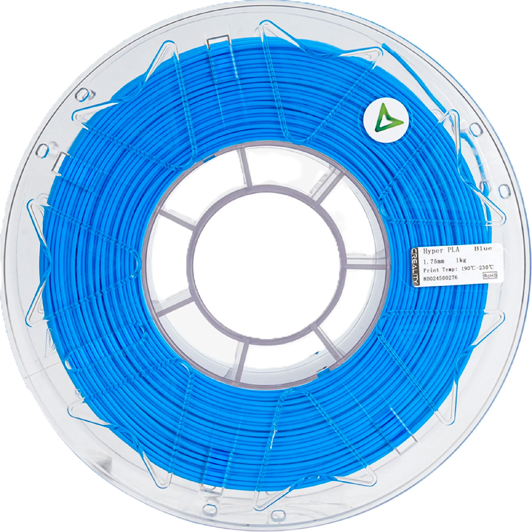 Пластик (філамент) для 3D принтера CREALITY Hyper PLA RFID 1.75mm, 1кг, Blue (3301010404)