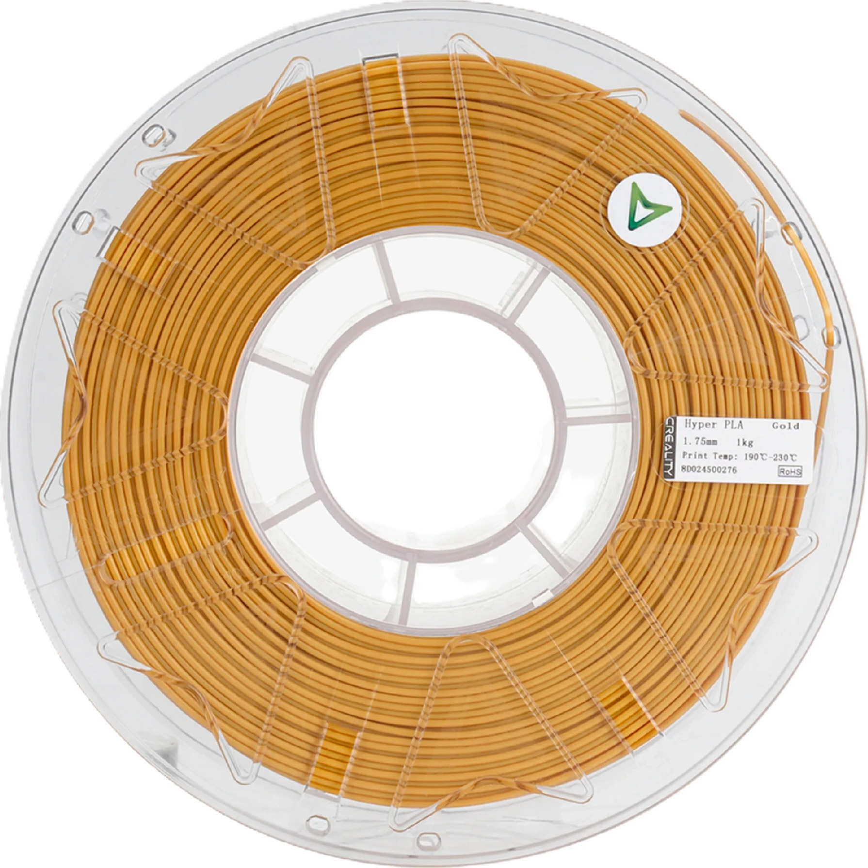 Пластик (філамент) для 3D принтера CREALITY Hyper PLA RFID 1.75mm, 1кг, Gold (3301010459)