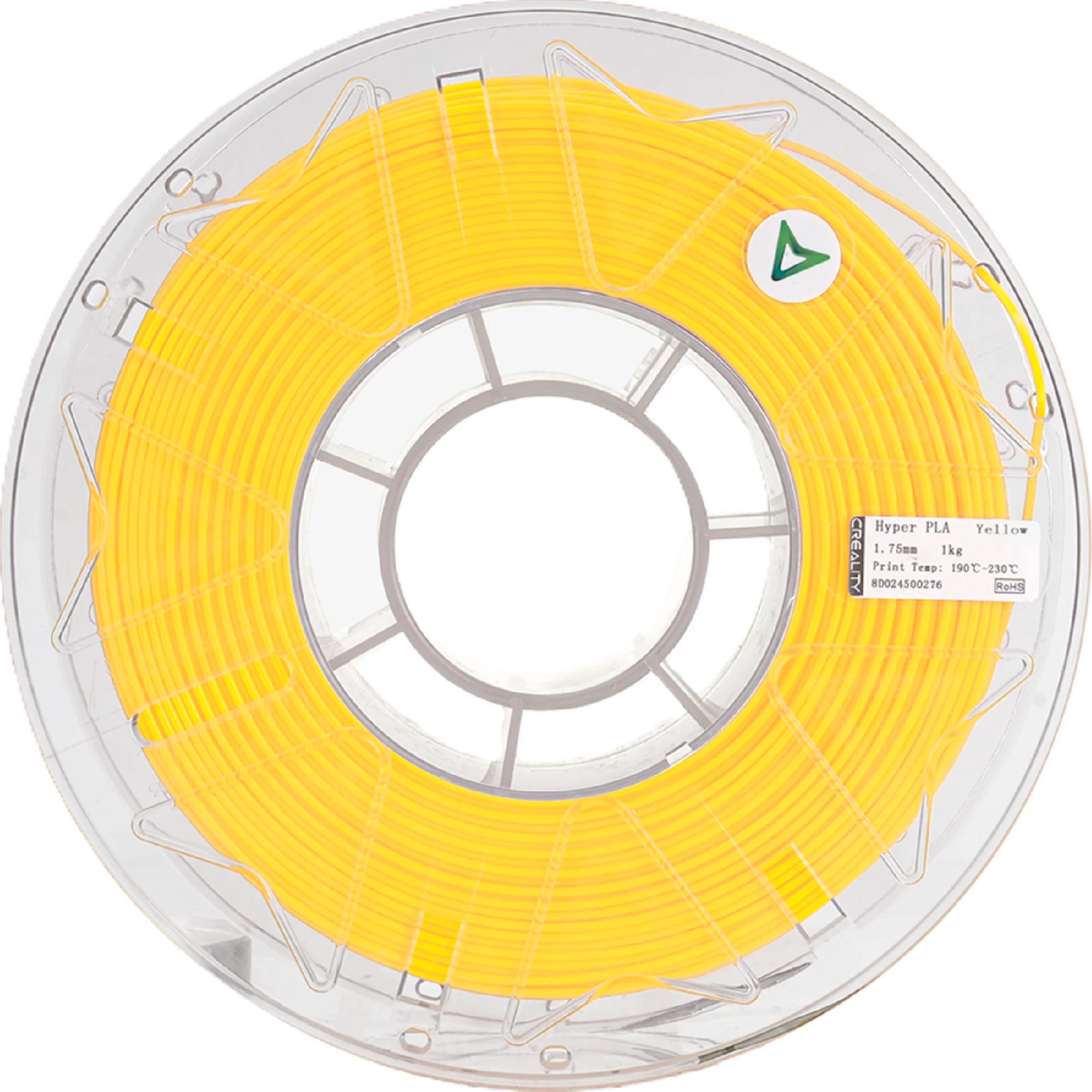 Пластик (філамент) для 3D принтера CREALITY Hyper PLA RFID 1.75mm, 1кг, Yellow (3301010469)
