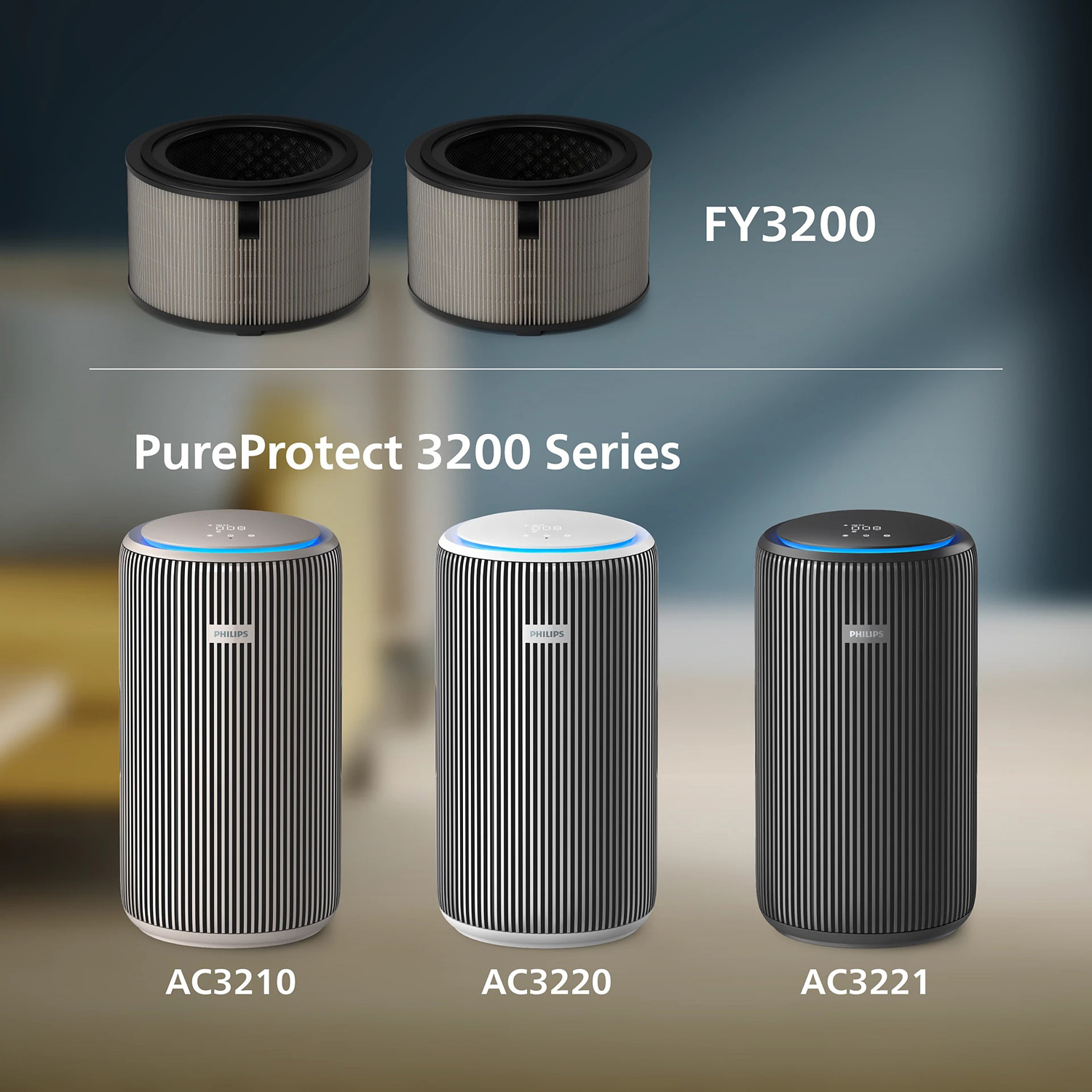 HEPA-фільтр PHILIPS NanoProtect PureProtect 3200 FY3200/30