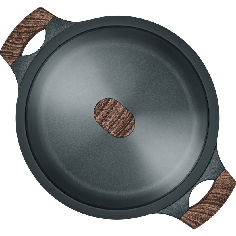 Рондель RESTO Ran Black 28см з кришкою (93906)