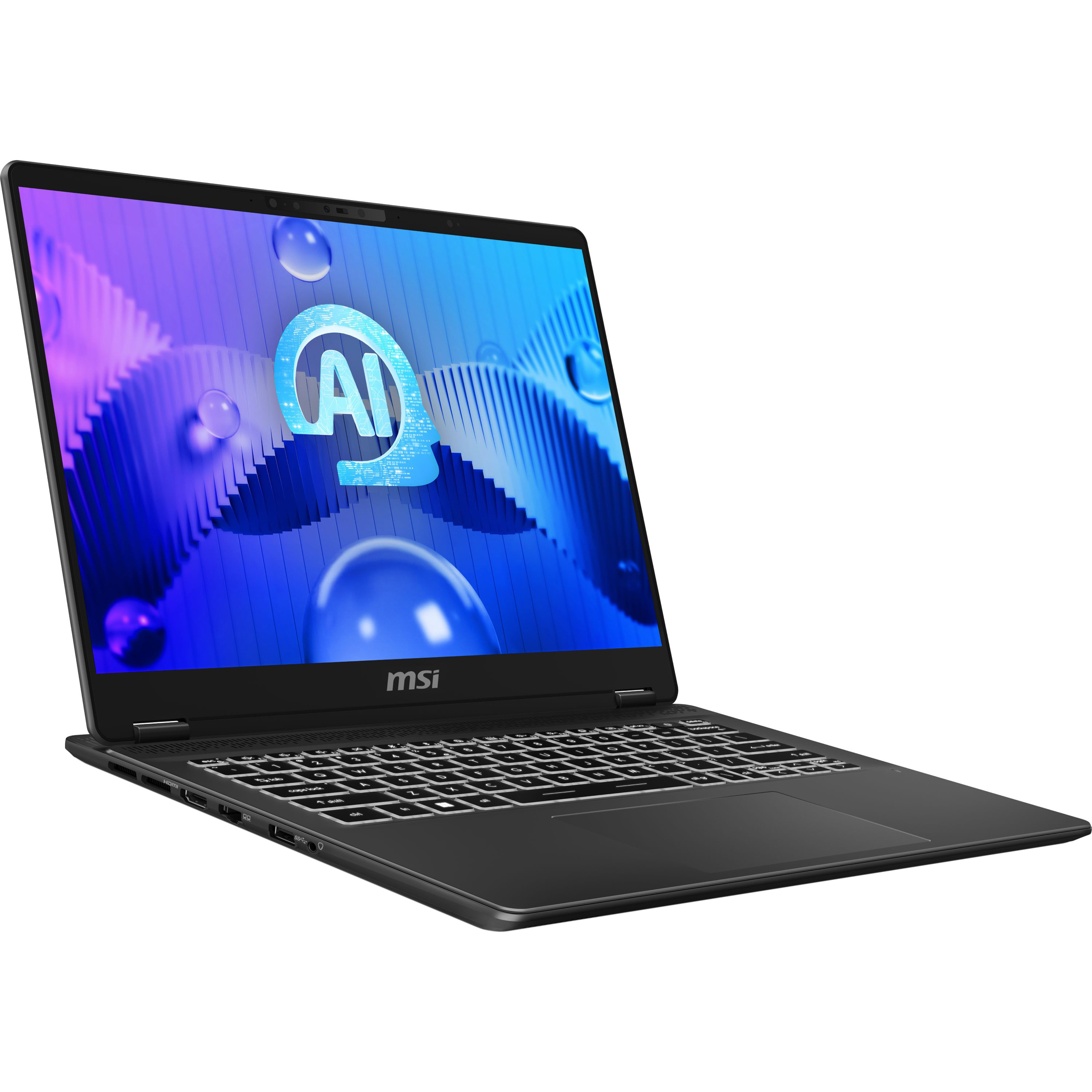 Ноутбук MSI Prestige 14 AI+ Evo C2VMG Stellar Gray (C2VMG-027UA)