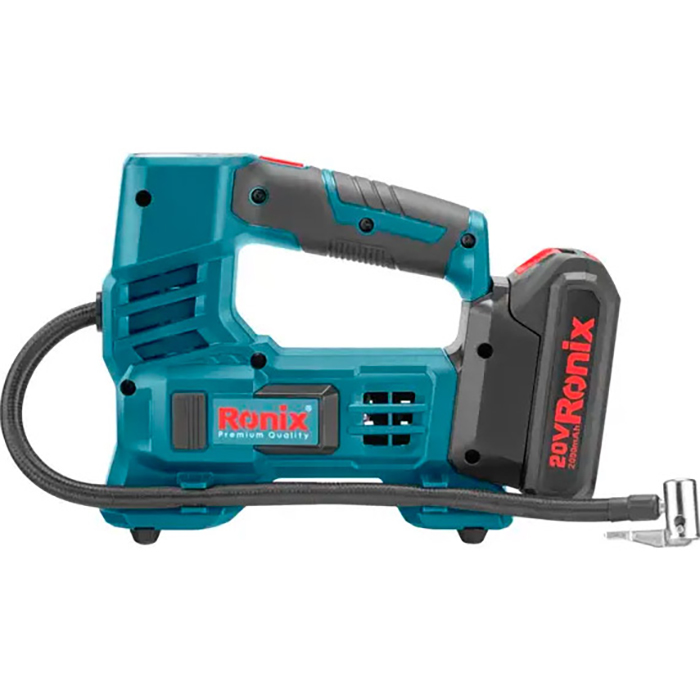 Аккумуляторный автокомпрессор RONIX 8605