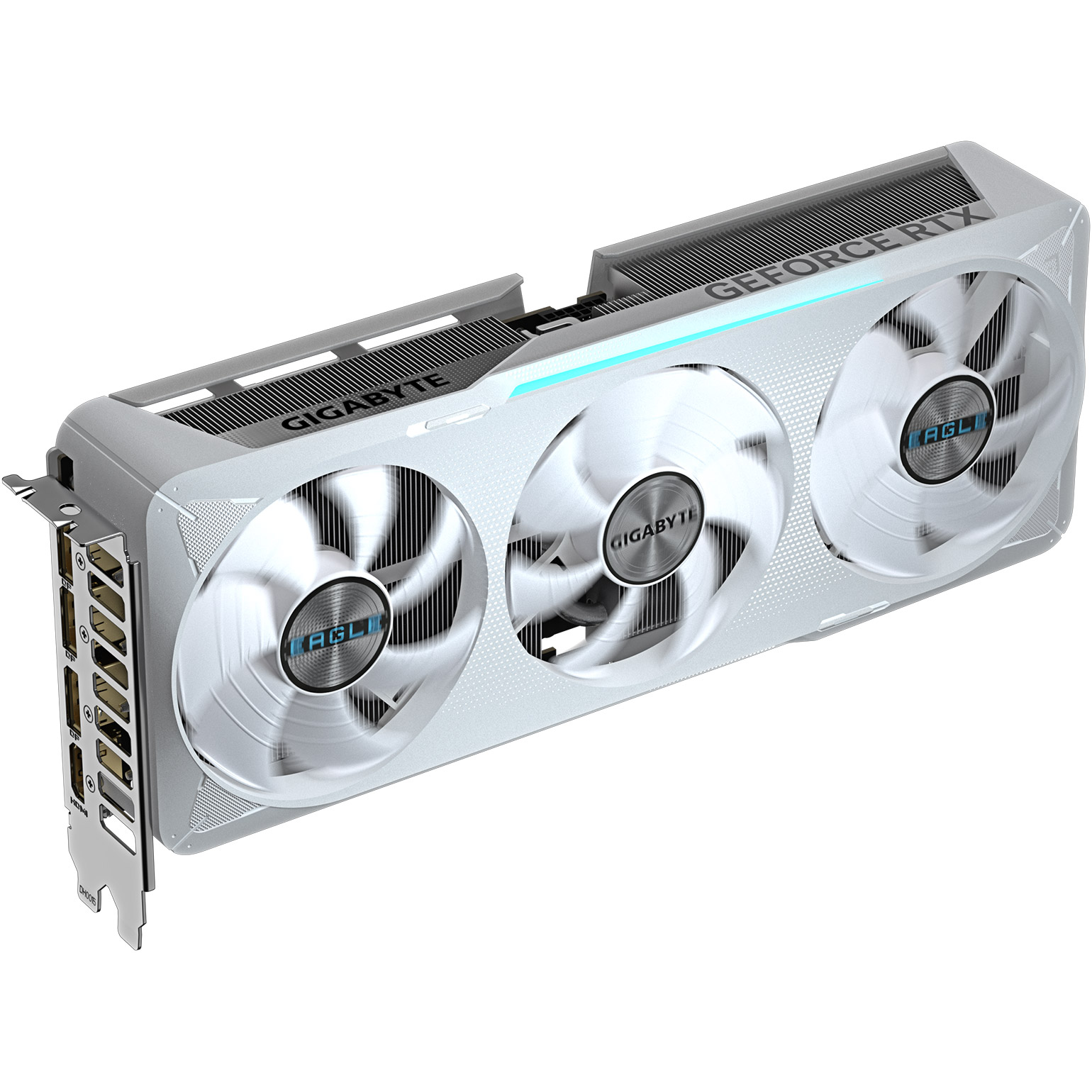Відеокарта GIGABYTE GeForce RTX 5070 Eagle OC Ice SFF 12G (GV-N5070EAGLEOC ICE-12GD)