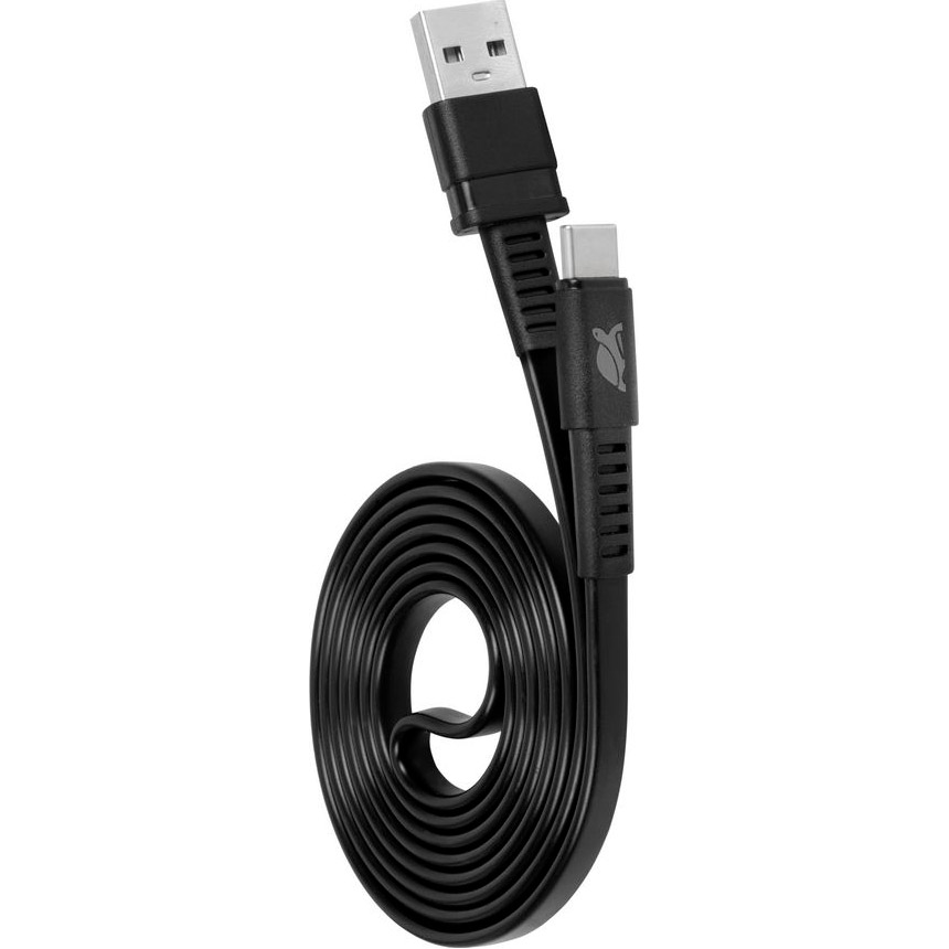 Кабель RIVACASE PS6002 BK12 Type-C to USB-A 1.2м Black