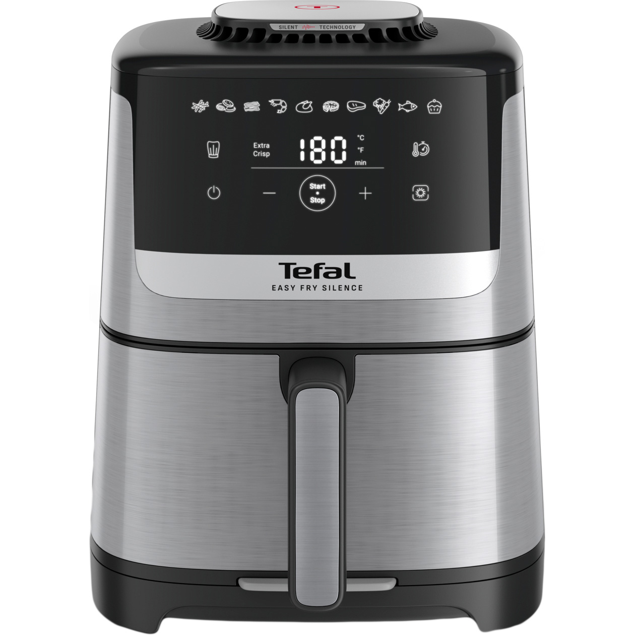 Мультипіч TEFAL Easy Fry Silence Black/Silver (EY552DE0)