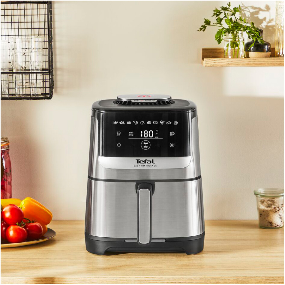 Мультипіч TEFAL Easy Fry Silence Black/Silver (EY552DE0)