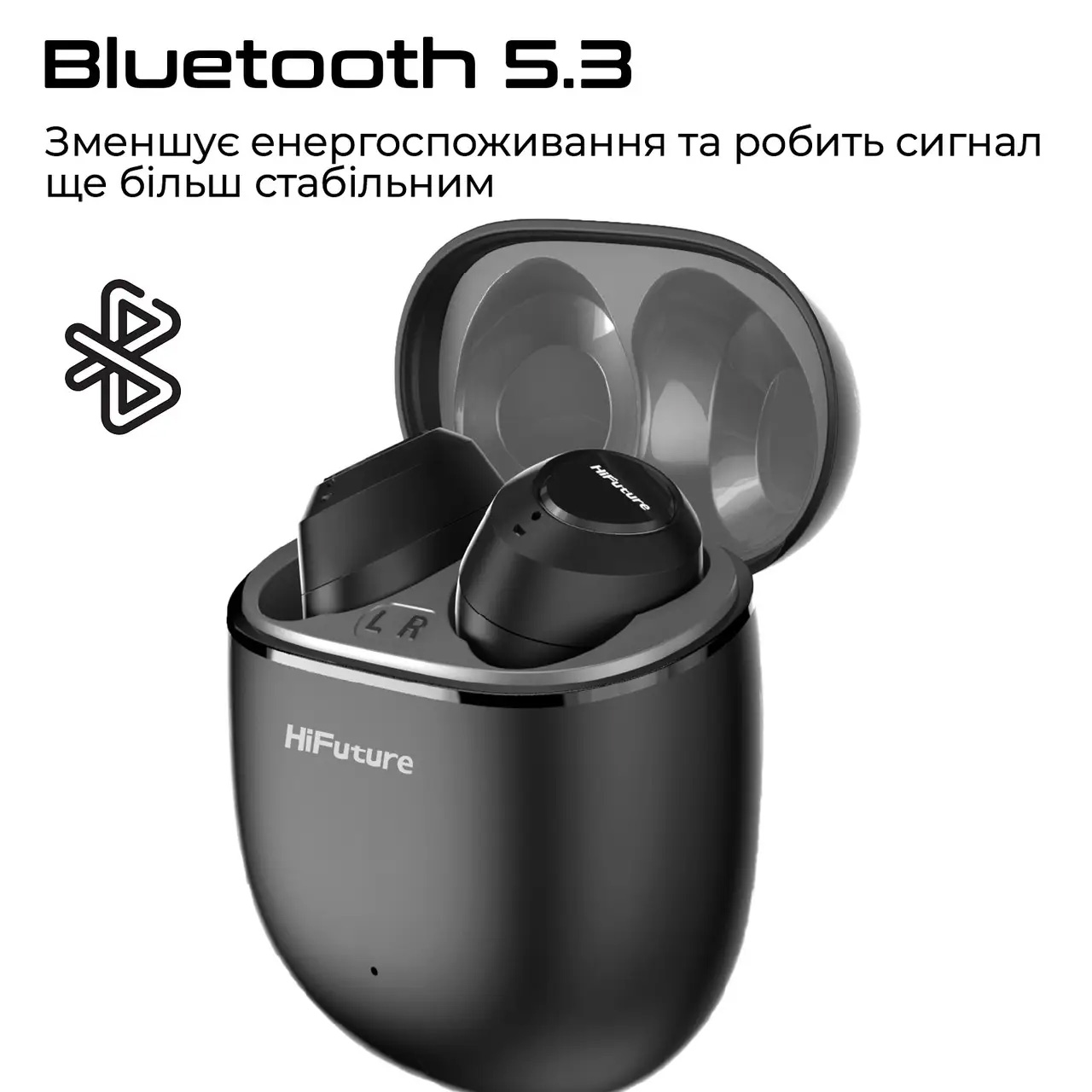 Наушники HIFUTURE OlymBuds3 Shadow Black