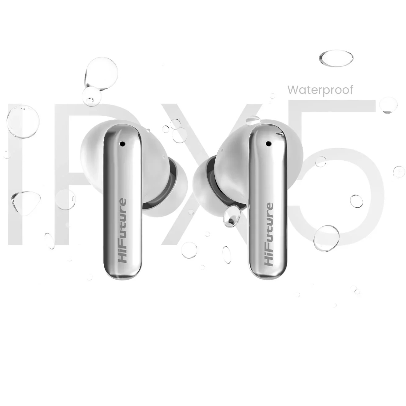 Навушники HIFUTURE SonicAir Sleek Silver