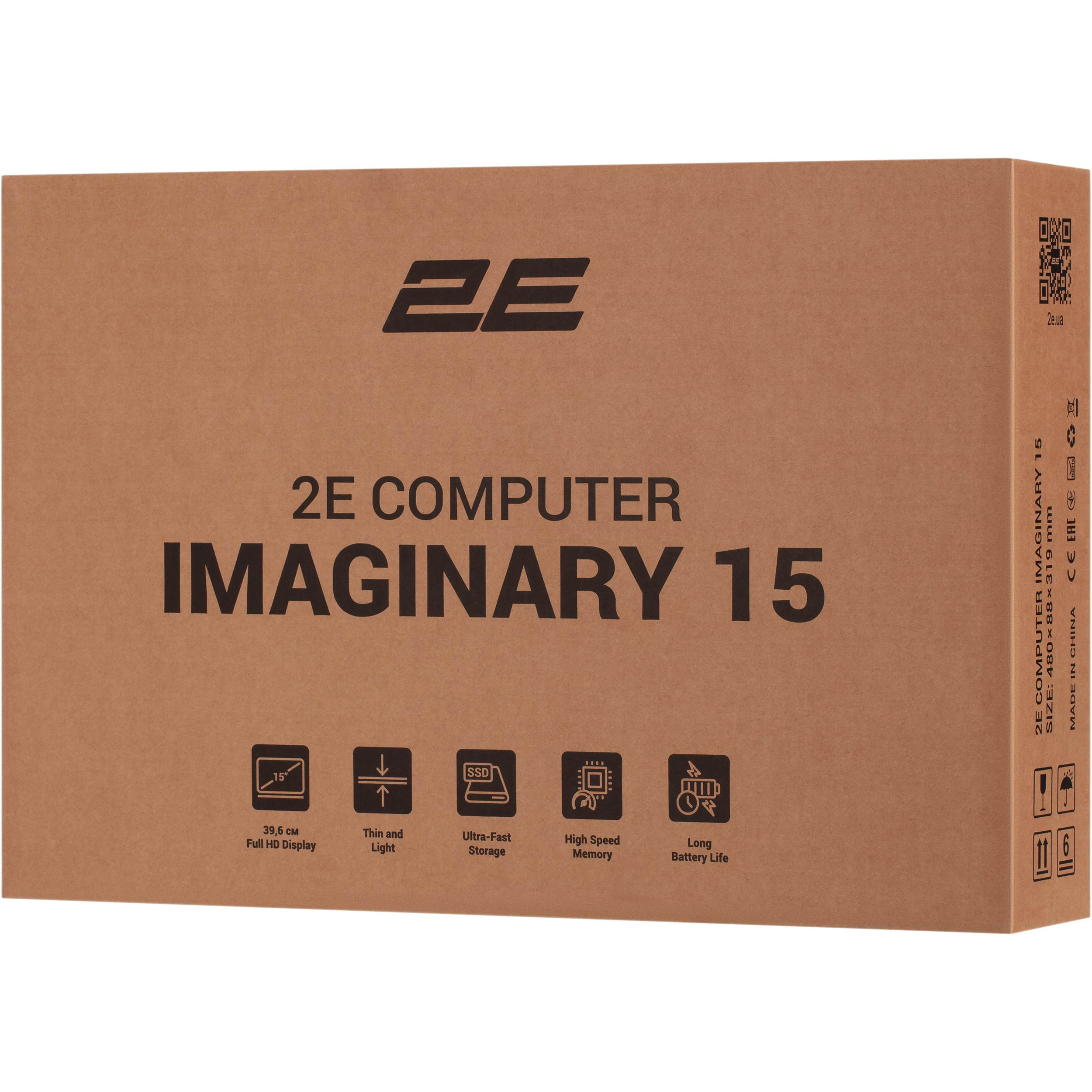 Ноутбук 2E Imaginary 15 Black (NL57AU-15UA30-W11P12)