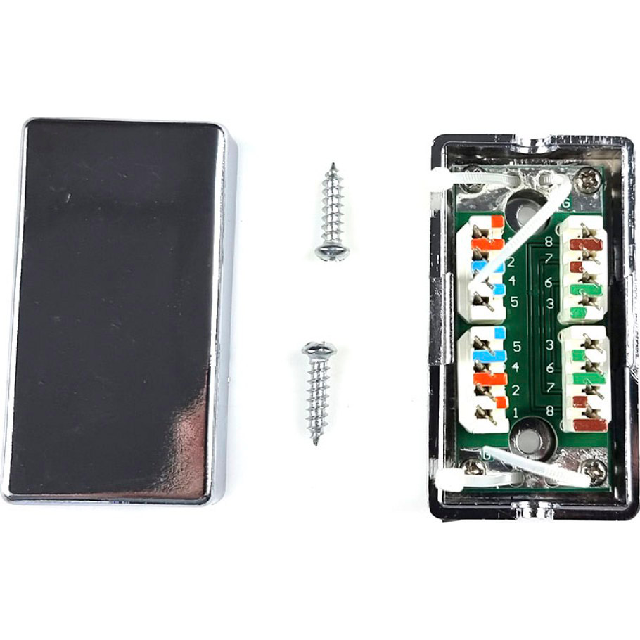 Соединитель витой пары ESERVER STP Cat.5 Gray (WT-2131)