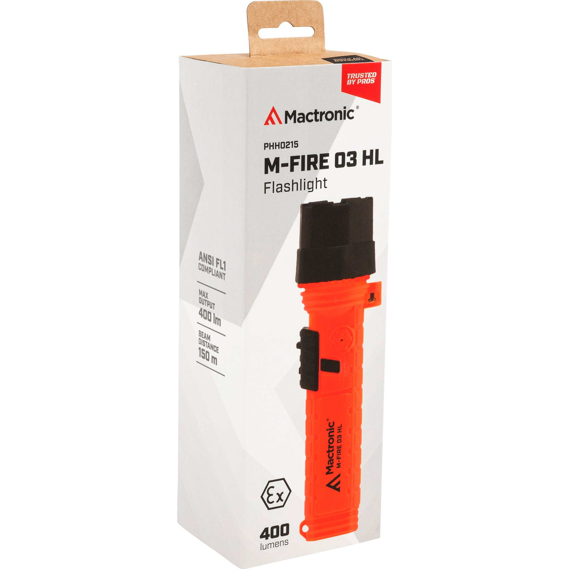Фонарь пожарный MACTRONIC M-Fire 03 HL (PHH0215)