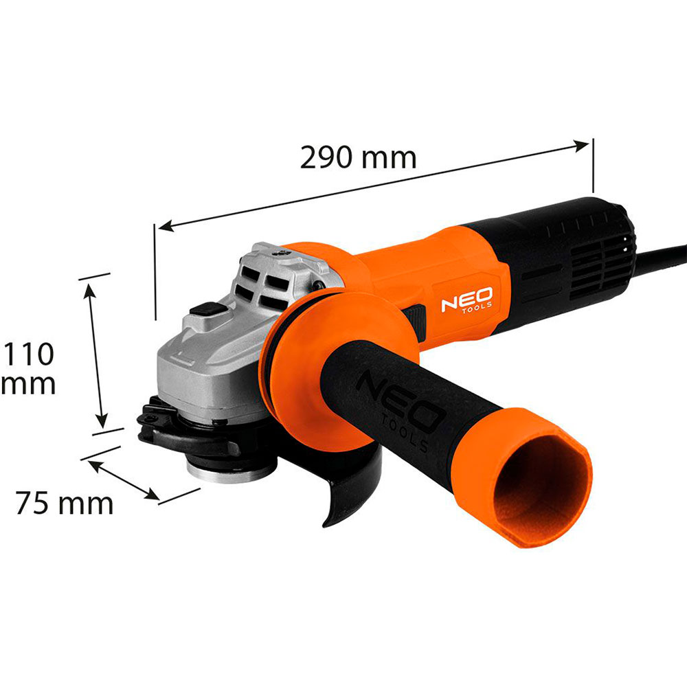 Угловая шлифовальная машина NEO TOOLS 04-716