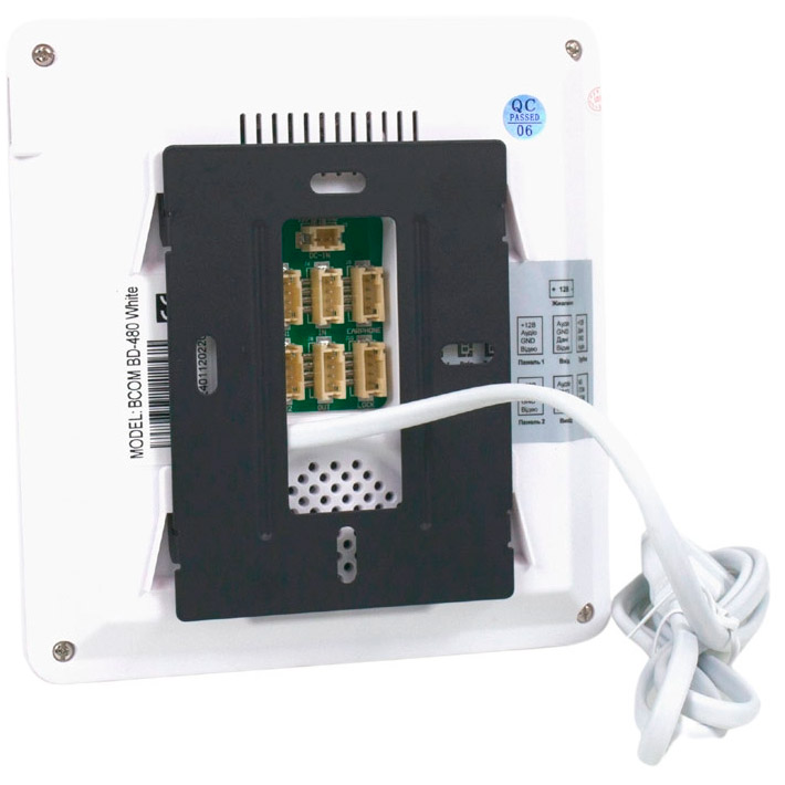 Відеодомофон BCOM BD-480 White + BT-380HR Black