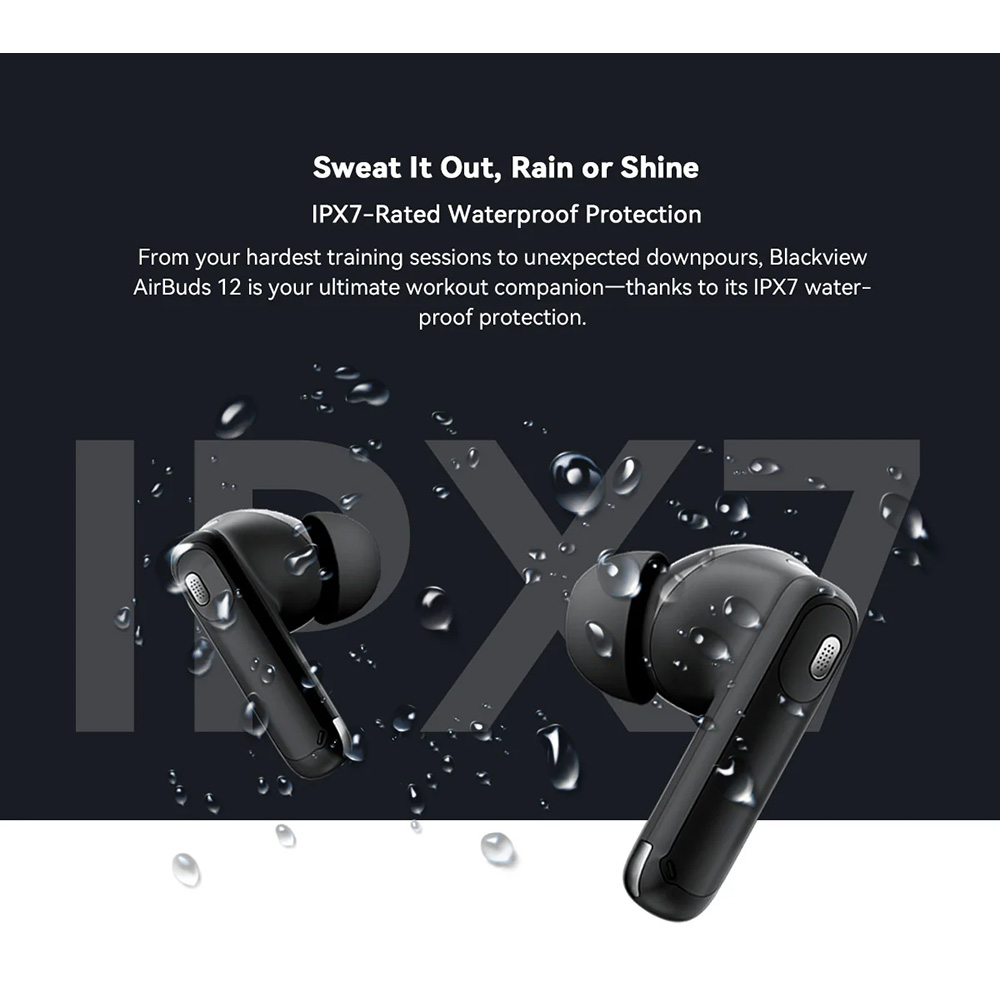 Навушники BLACKVIEW AirBuds 12 Ink Black