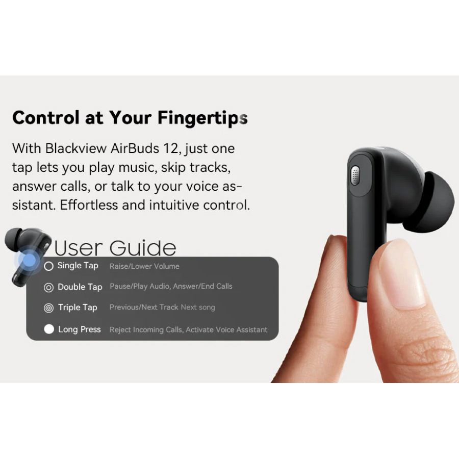 Навушники BLACKVIEW AirBuds 12 Ink Black