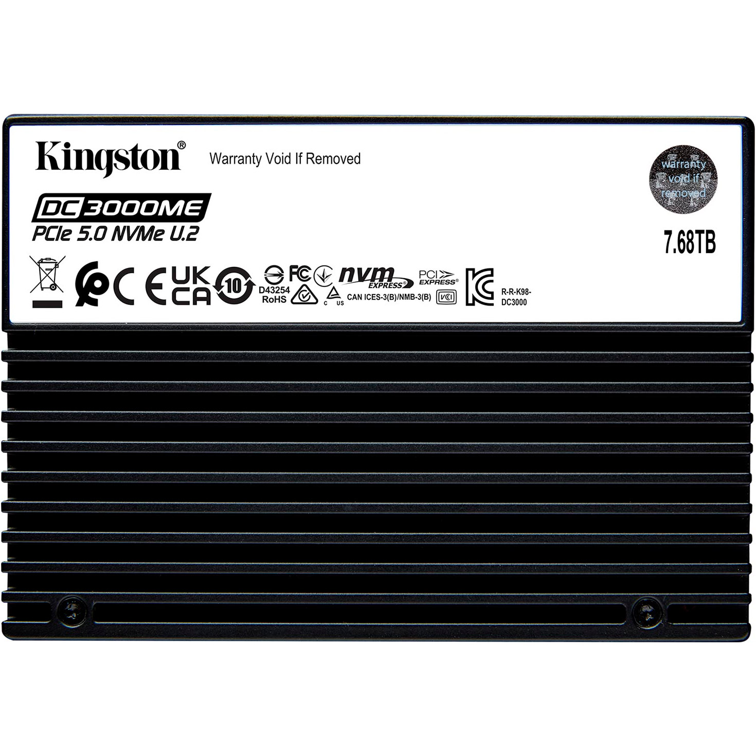 SSD диск KINGSTON DC3000ME 7.68TB 2.5" U.2 15mm NVMe (SEDC3000ME/7T6)