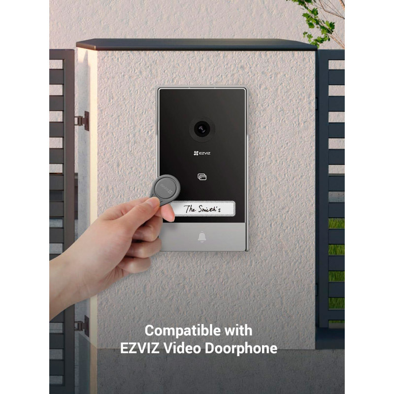 Бесконтактный брелок EZVIZ CS-DL-IC-CPU-R200 Gray 4шт