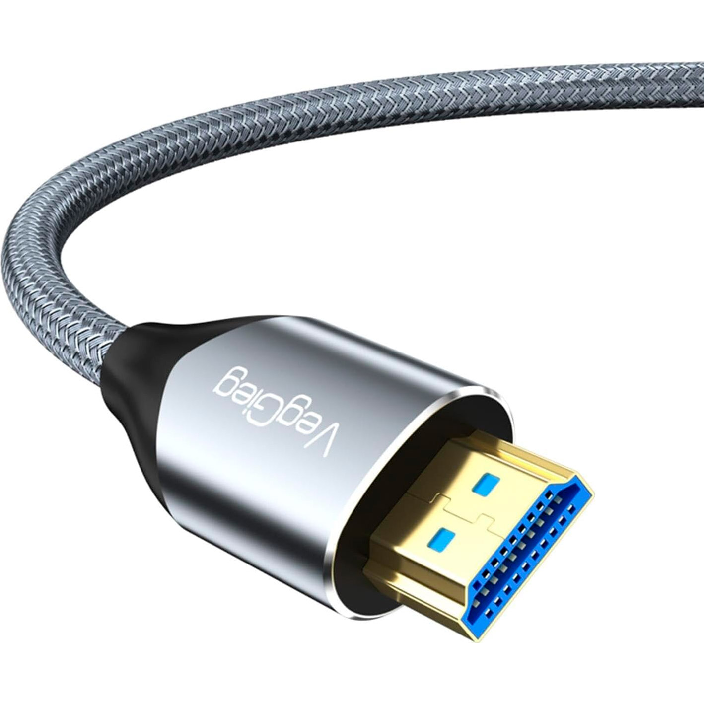Кабель VEGGIEG V-H401 8K Ultra Video Cable HDMI v2.1 1м Silver
