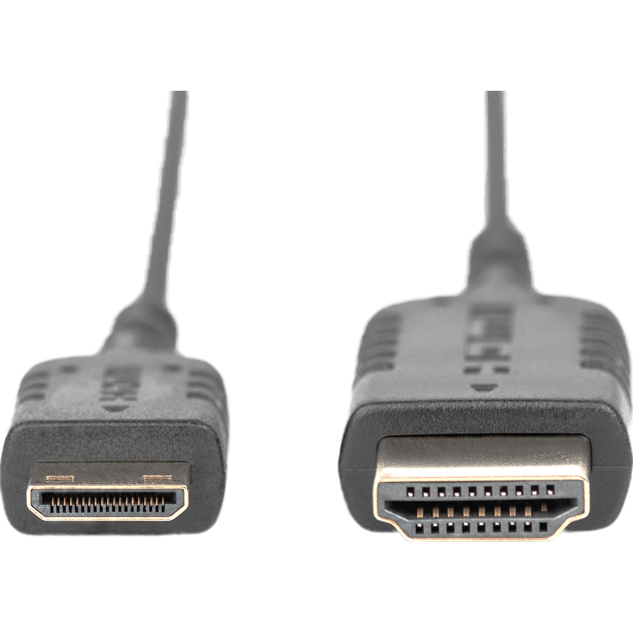 Кабель оптичний (AOC) DIGITUS High Speed, HighFlex Connection Cable HDMI - Mini-HDMI 2м Black (DB-330121-020-S)
