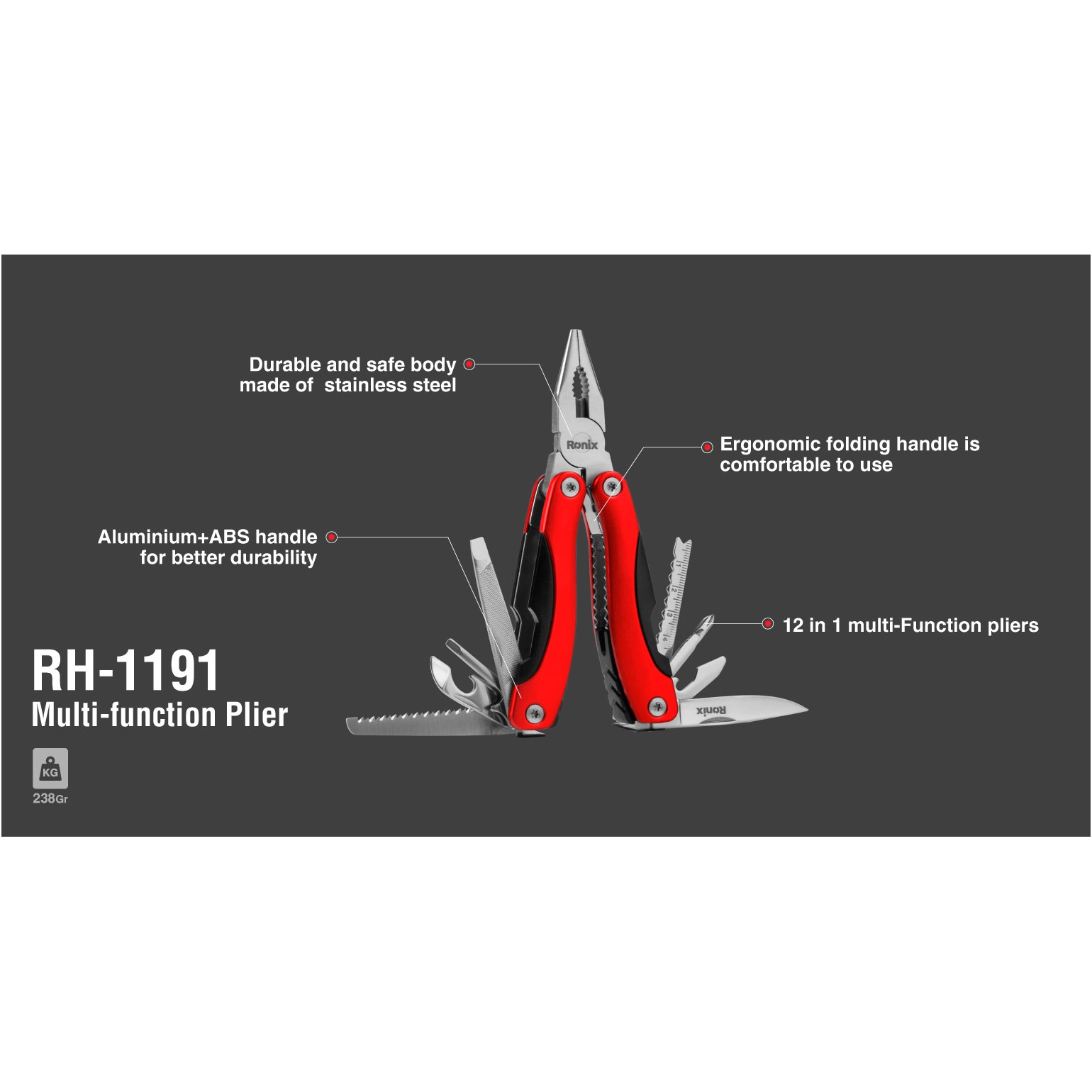 Мультитул RONIX RH-1191