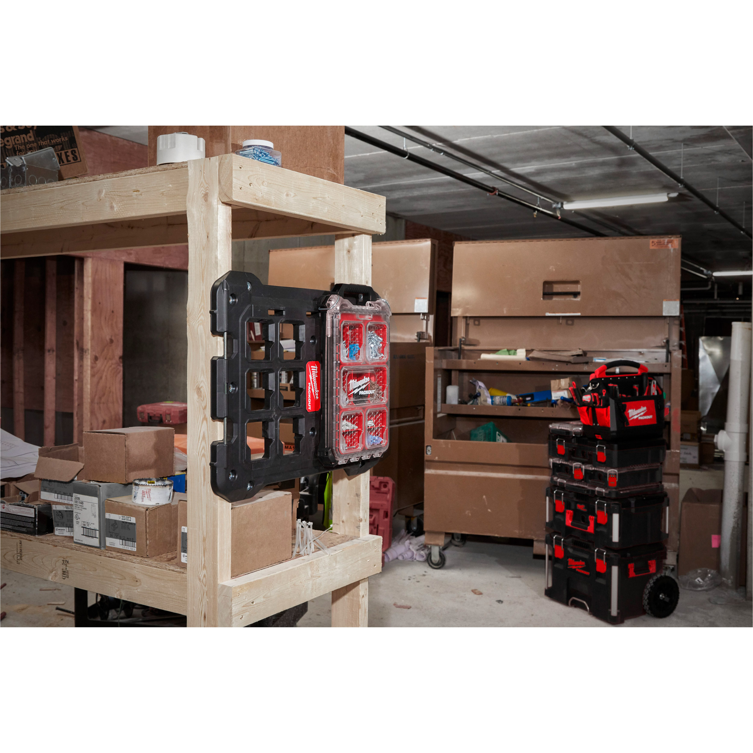 Органайзер MILWAUKEE Packout Compact Slim Organiser (4932471065)