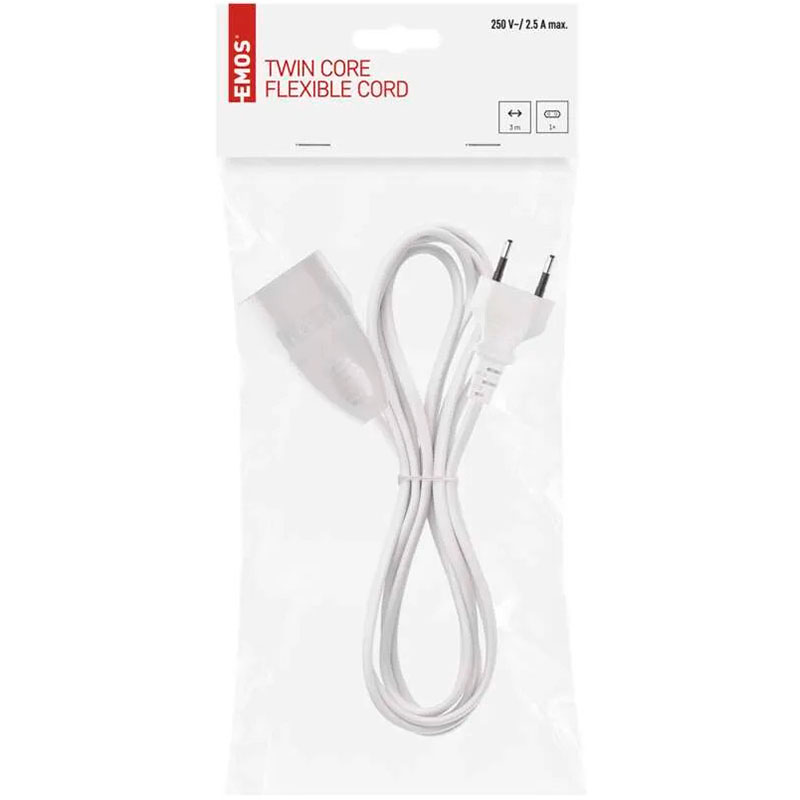 Удлинитель EMOS P01303 White, 3м