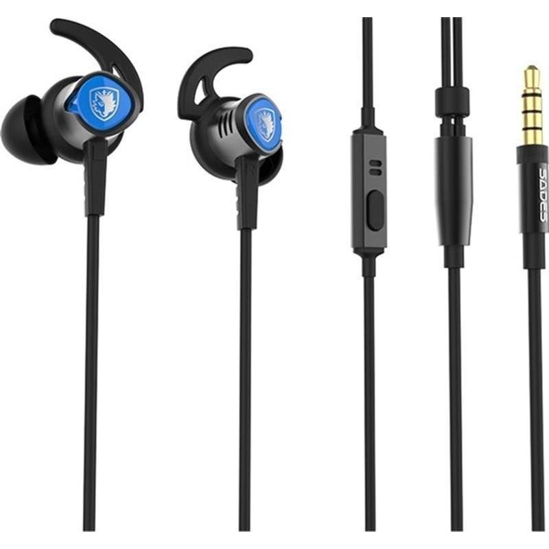 Навушники геймерскі SADES SA-606 Wings 20 Black/Blue