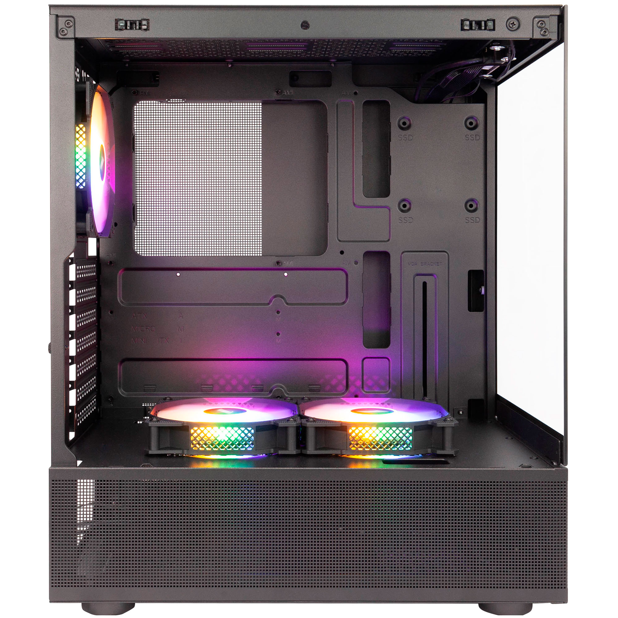 Корпус 1STPLAYER Miku Mi7-A 1F7 Black