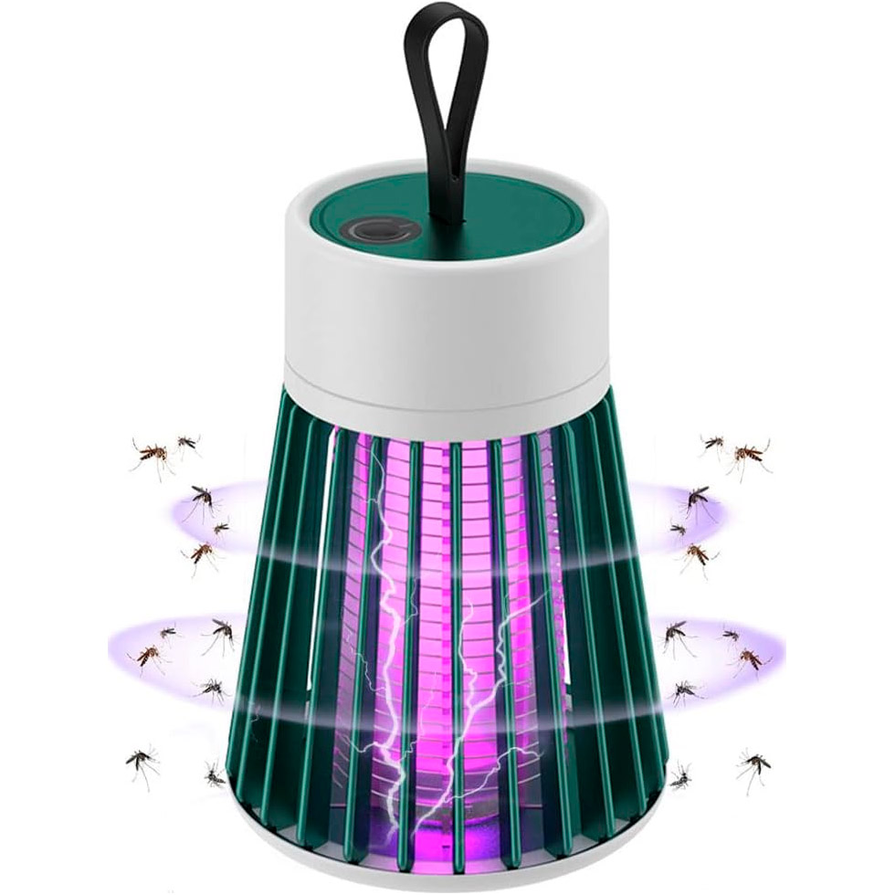 Лампа-знищувач комах VOLTRONIC Electric Shock Mosquito Killing Lamp 800mAh