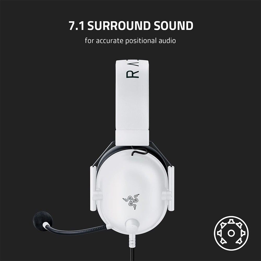 Наушники геймерские RAZER Blackshark V2 X for PS5 White (RZ04-03241300-R3G1)