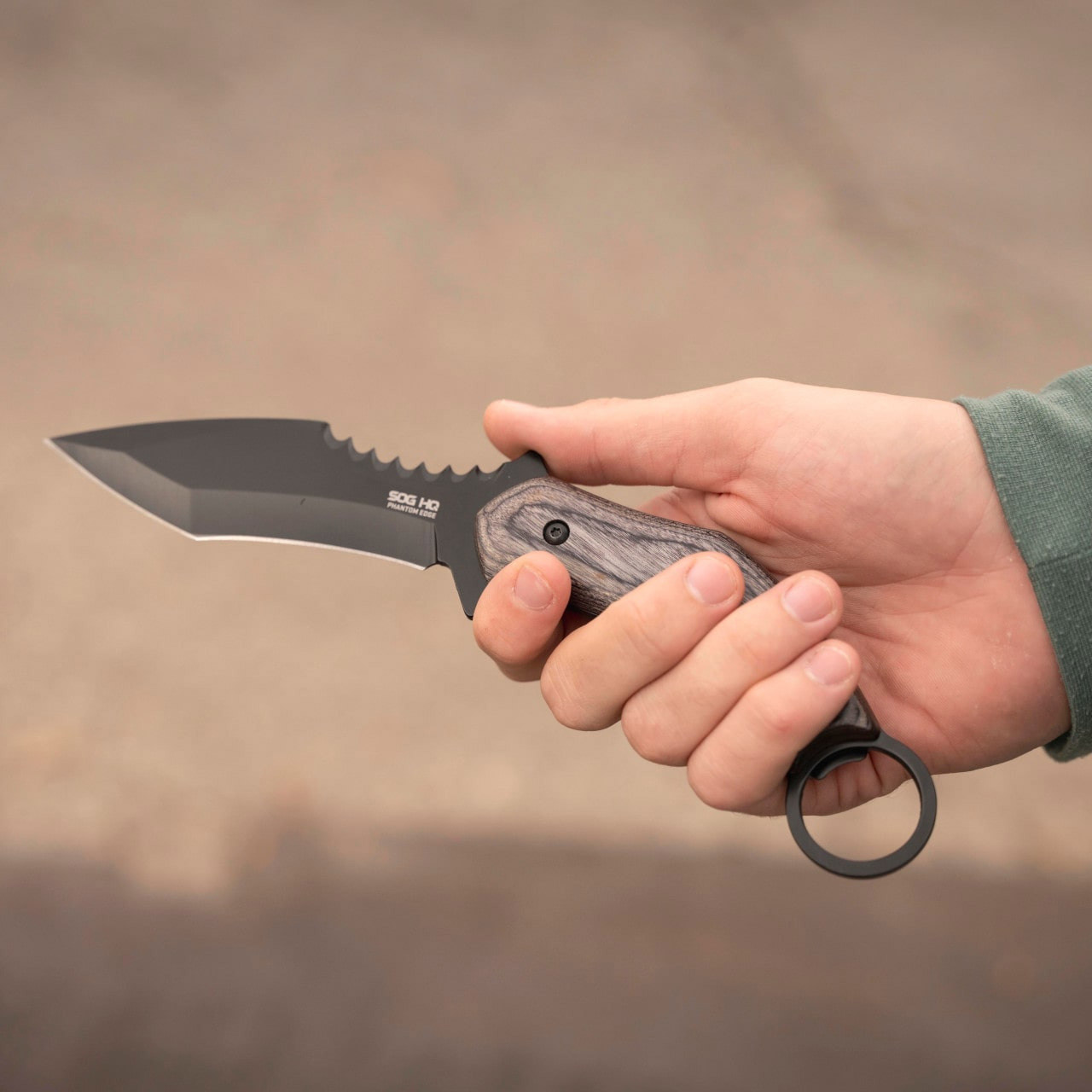 Нож-керамбит SOG Phantom Edge (17-44-03-43)