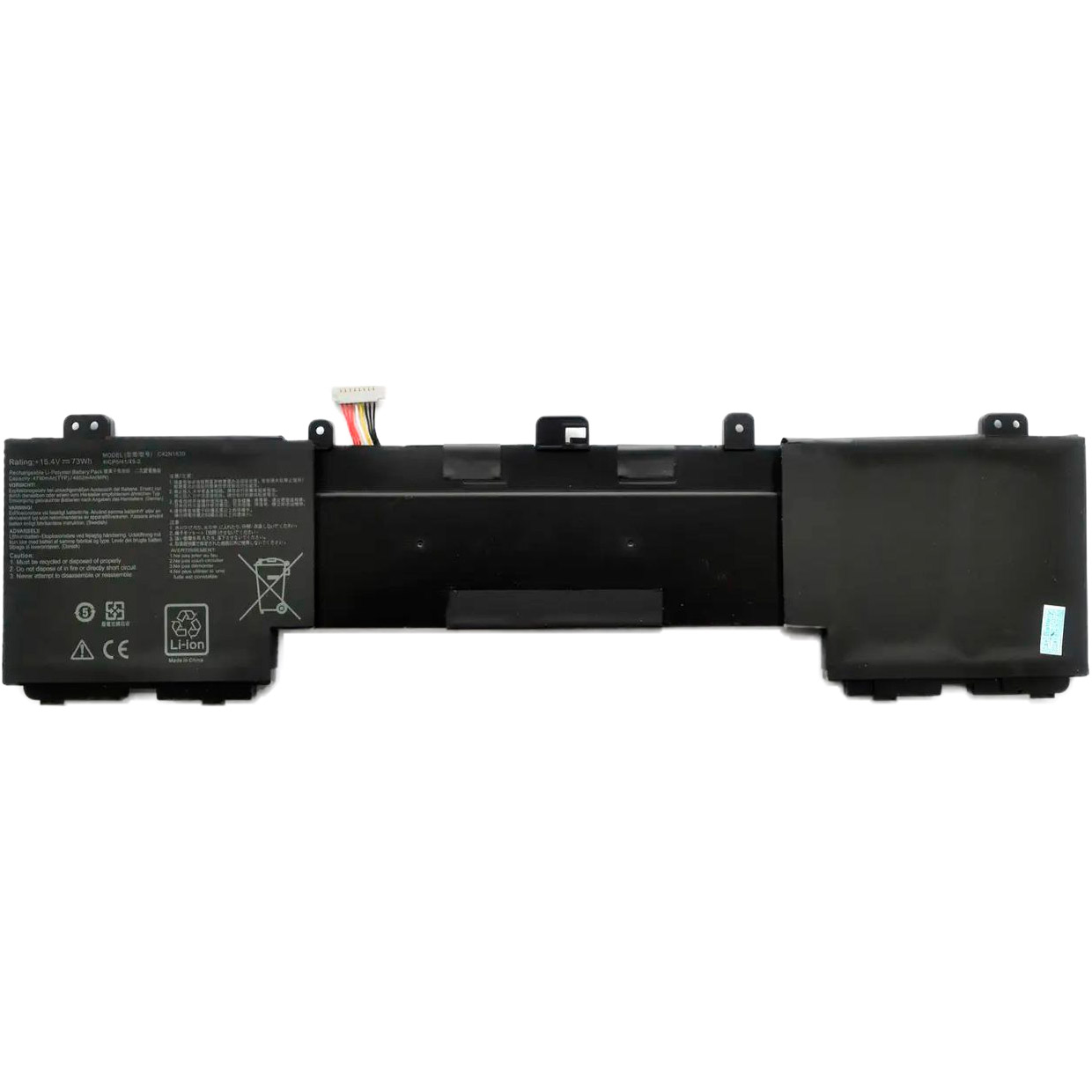 Акумулятор для ноутбука Asus ZenBook UX550VE C42N1630 15.4V/4790mAh/73Wh (A47887)