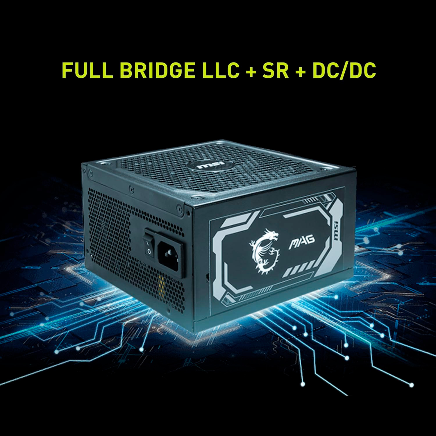 Блок питания 1000W MSI MAG A1000GL PCIE5