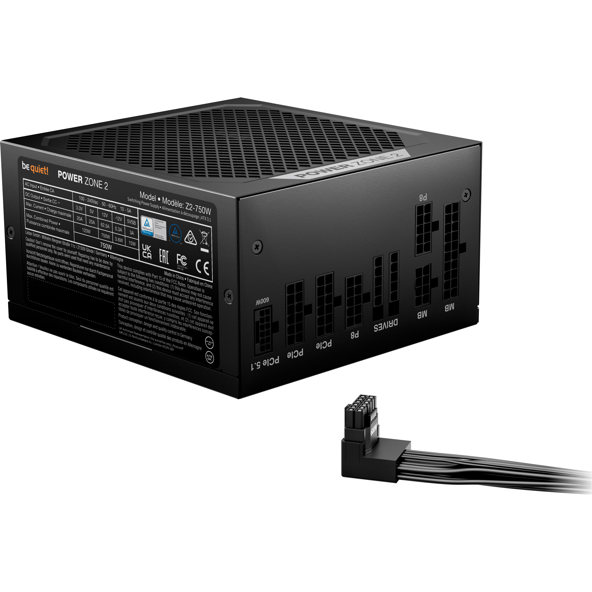Блок живлення 750W BE QUIET! Power Zone 2 (BP006EU)