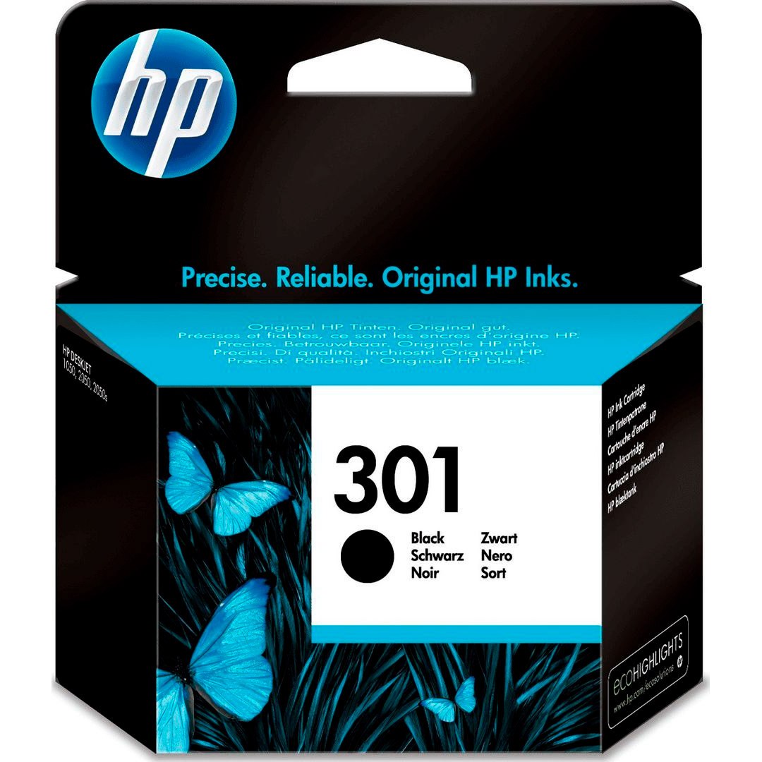 Картридж HP 301, Black (CH561EE)
