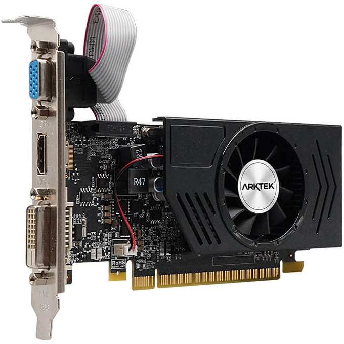 Відеокарта ARKTEK GeForce GT 730 4GB GDDR5 64-bit LP (AKN730D5S4GL1)