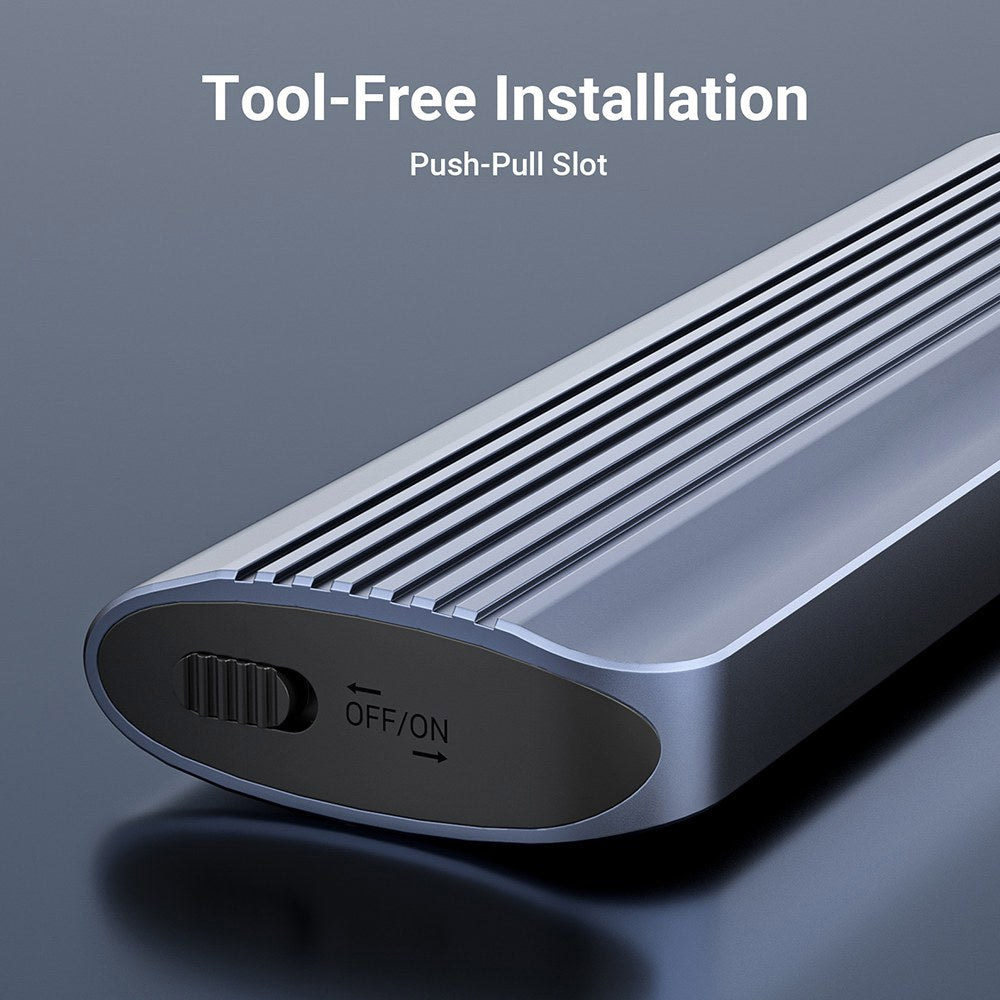 Карман внешний ACASIS EC-6602 NVMe PCIe M.2 to USB3.2