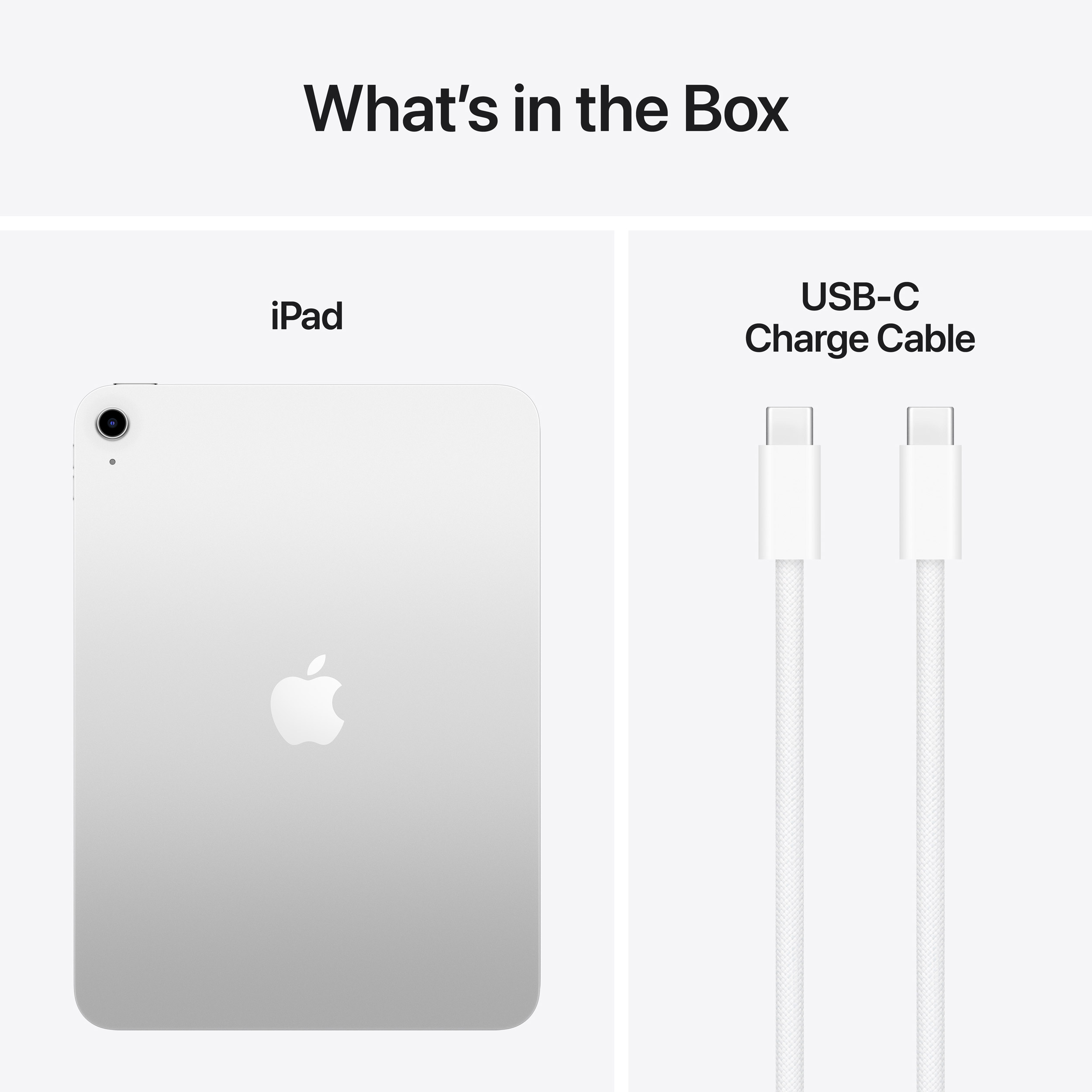 Планшет APPLE iPad A16 Wi-Fi 256GB Silver (MD4G4TY/A)