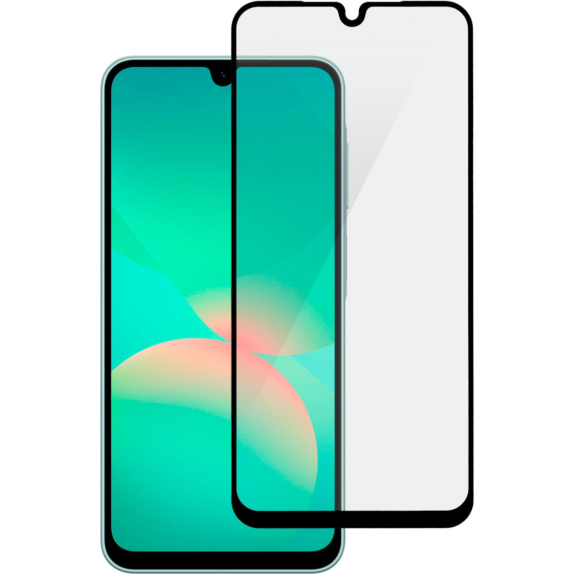 Защитное стекло 2E 2.5D Full Glue Black Border для Galaxy A26 5G (2E-G-A26-SMFCFG-BB)
