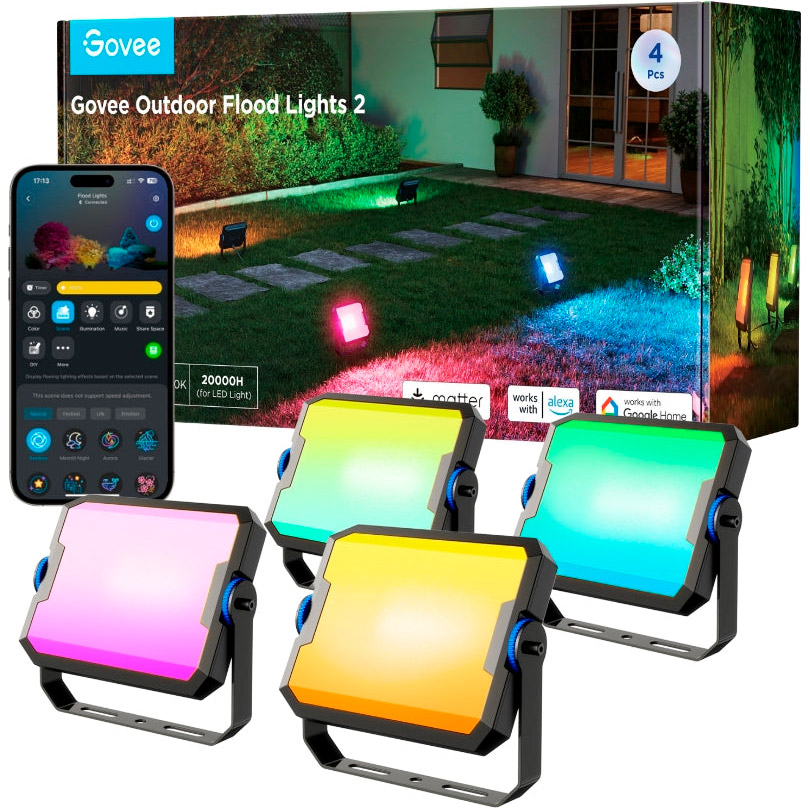 Набір GOVEE H8057 Outdoor FLood Lights 2 (H8057C11)